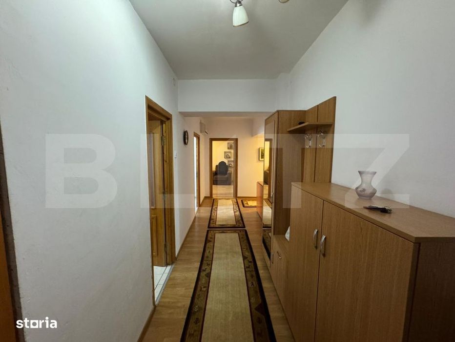 Apartament 4 camere, 105 mp, parcare, zona A.I Cuza