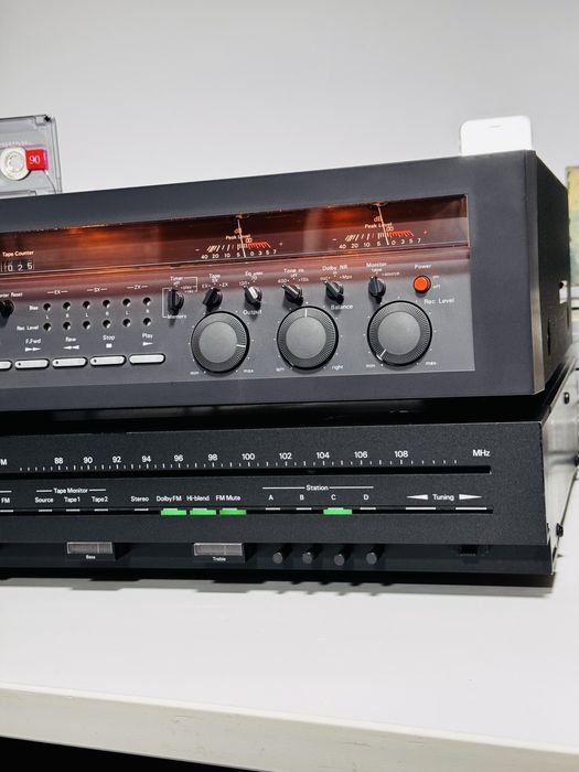 Amplificator/Receiver Nakamichi 730,anii 1978,105W/canal,17.2 kg,Japan