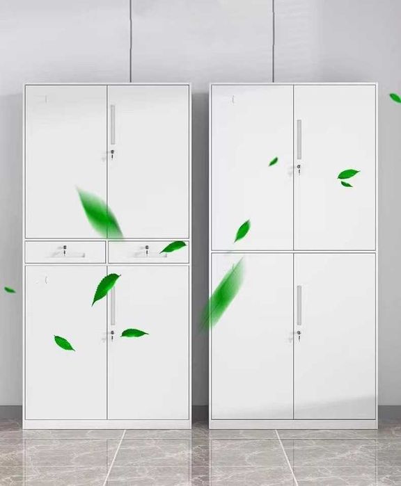 Металлический шкаф с замком | Железный шкаф | Для офиса и школ