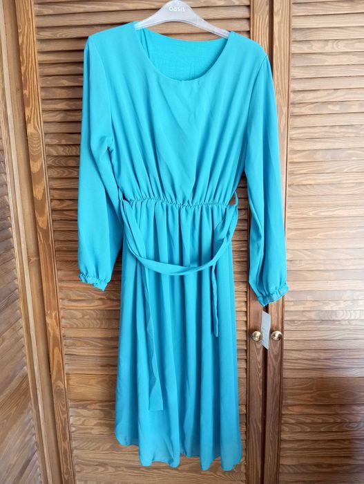 Rochie turcoaz 44 46 XL