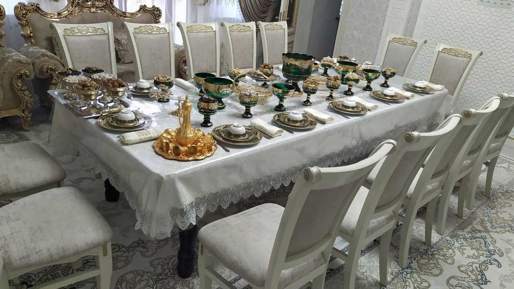 Arzon narxlarda iftorlikka stol stul chinni idishlar prokatga beramiz