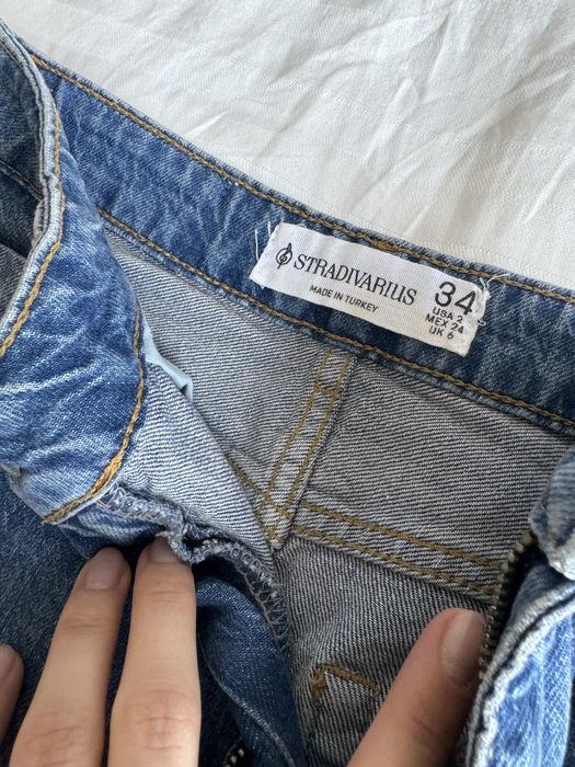 Джинсовая юбка Stradivarius