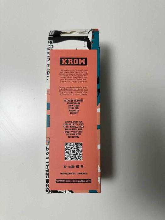 Kendama Krom Noia 4 – ediție specială, nouă sigilată, lemn de fag