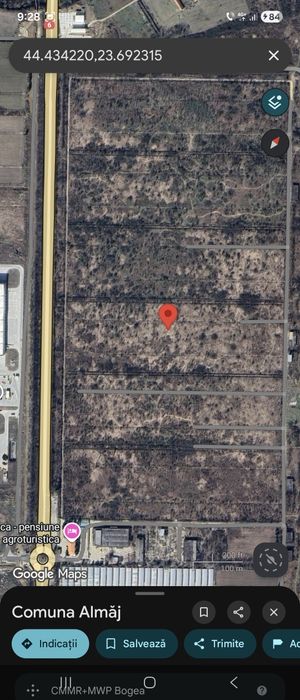 Teren intravilan min 3 ha - max 6 ha comasat -are C.U. – Craiova/Almaj