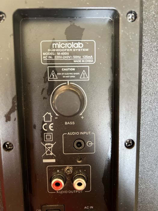 Продается сабуфер с колонками