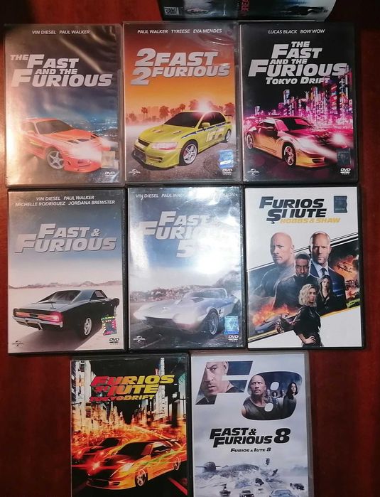 DVD Filme Prison Break, Fast and Furious, X-Men