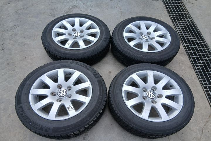 Jante aliaj cu anvelope 15 - set 3B0601025K 195/65 R15 7JX15H2 ET37 3