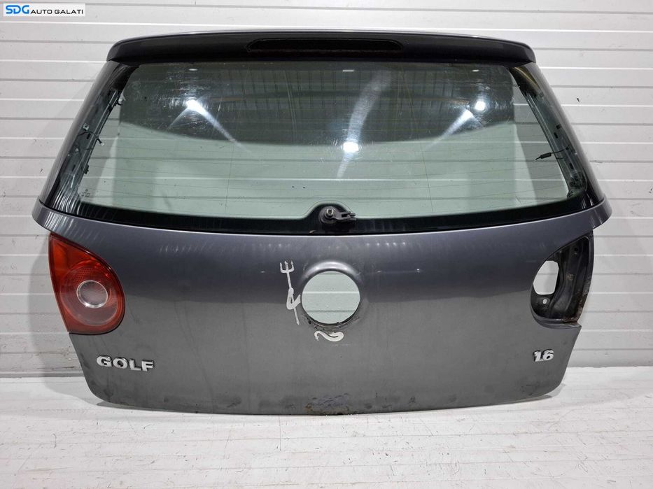 Haion Hayon Portbagaj Dezechipat cu Luneta Geam Sticla Volkswagen Golf 5 Hatchback 2004 - 2008 Culoare LA7T [L3824]