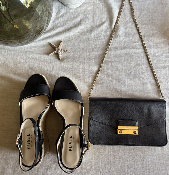 Furla сандали и чанта