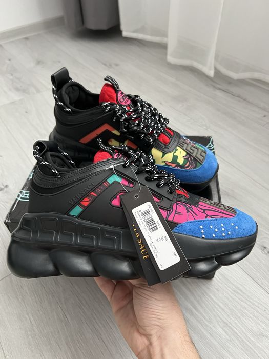 Versace Chain Reaction Purpel/ Black 42
