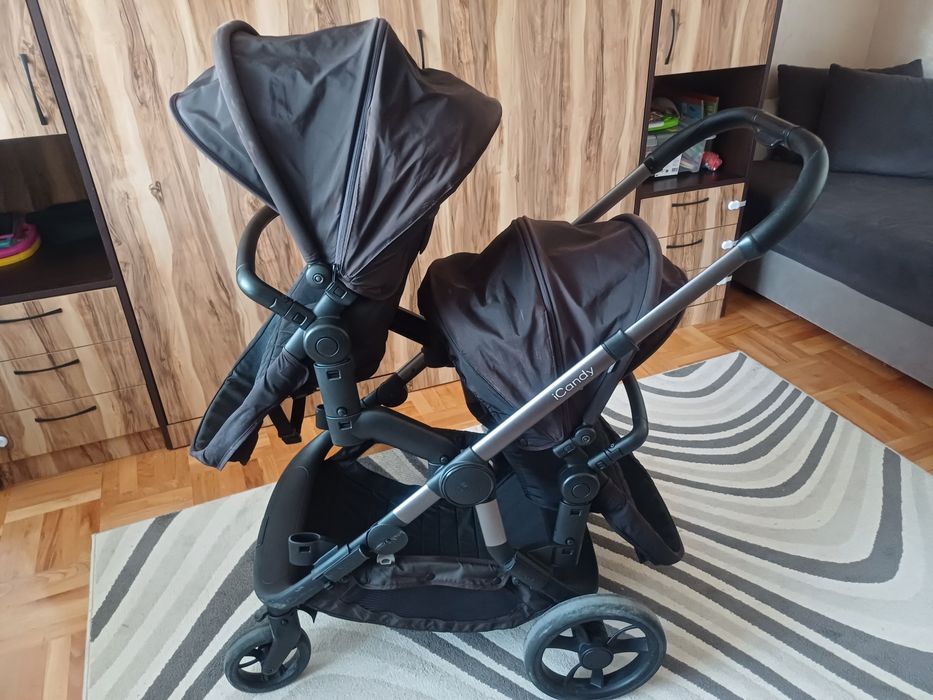 Icandy количка за близнаци