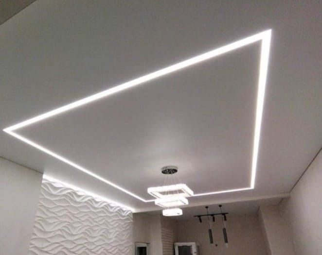 Натяжной потолок 1200