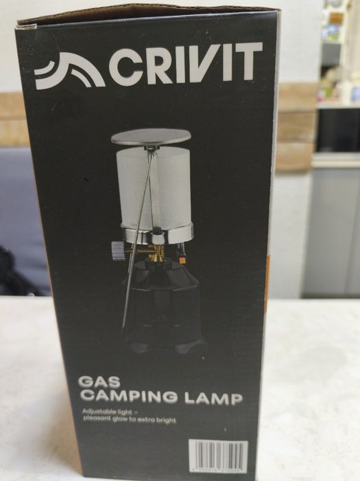 Crivit Gas Lamp New !