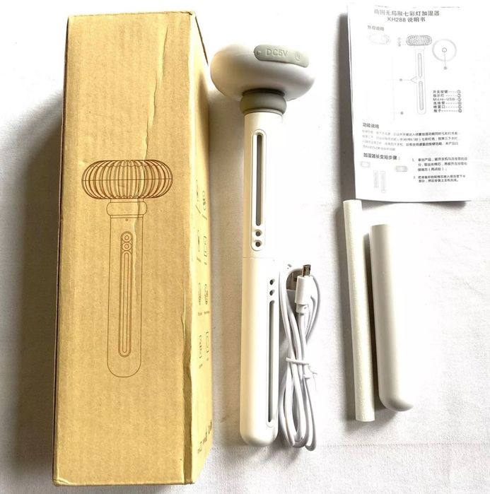 Многоцветен Лампов Овлажнител за Въздух KH-288 2W