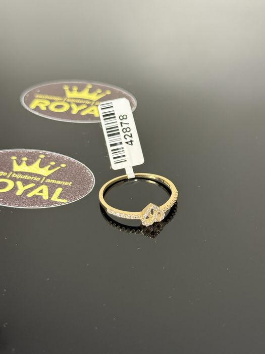 Bijuteria ROYAL : Inel AUR NOU 14K / 1.33 GR