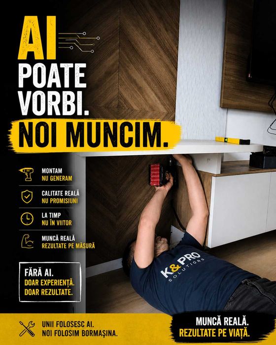 Montaj si manipulare mobila