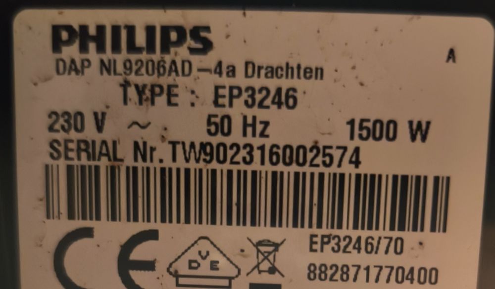 Vând espressor automat Philips EP3246/70