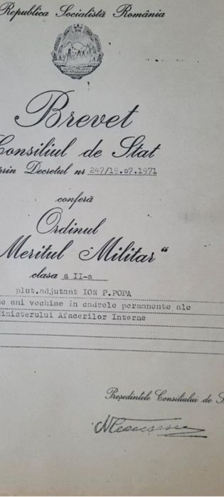 Obiecte de colecție brevet carnete CEC