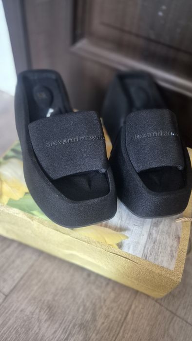 Шлепки Alexander wang оригинал!