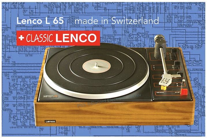 Vintage Classic грамофон Lenco - редакция