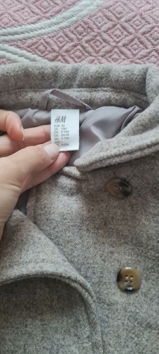 Palton H&M mărimea 80