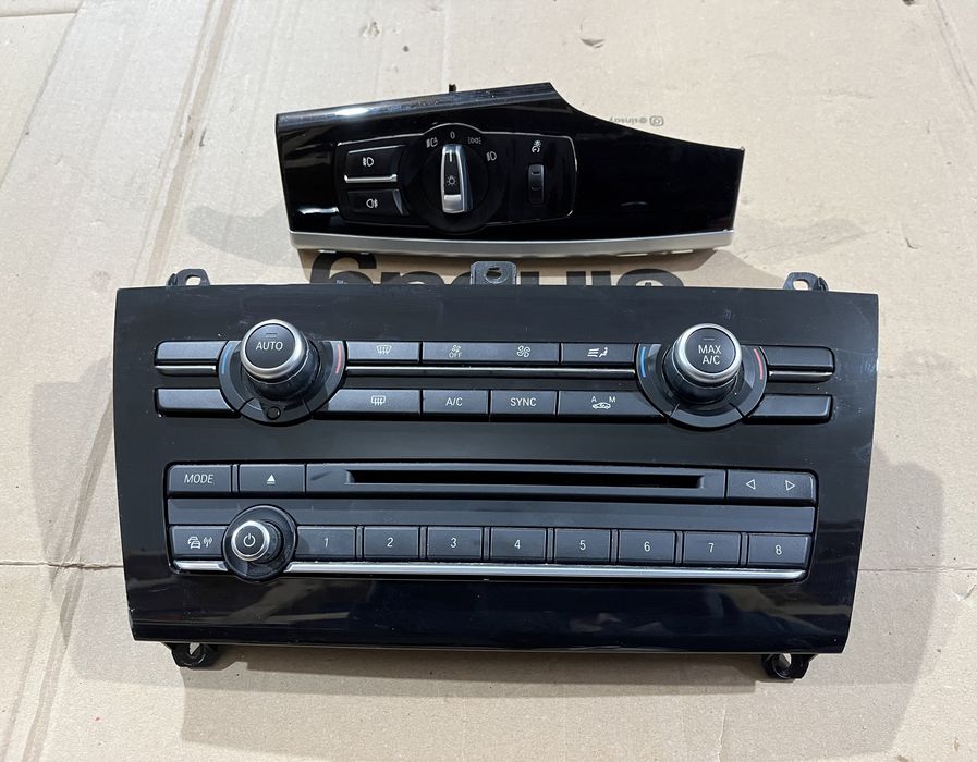 Panou comanda clima / radio, bloc lumini BMW X3 F25 X4 F26