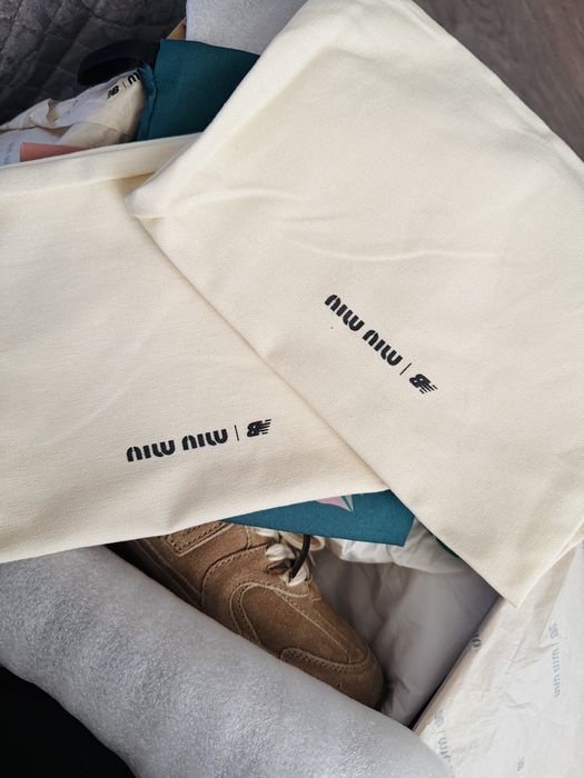 Кроссовки new balance x miu miu