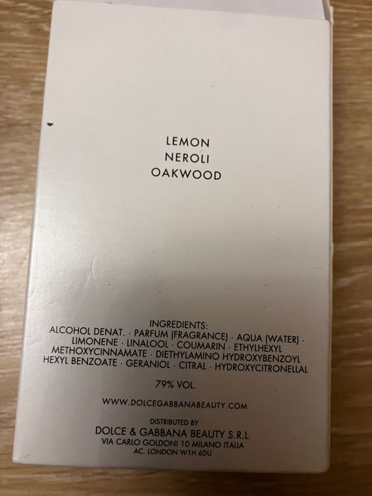 Dolce & gabbana the one