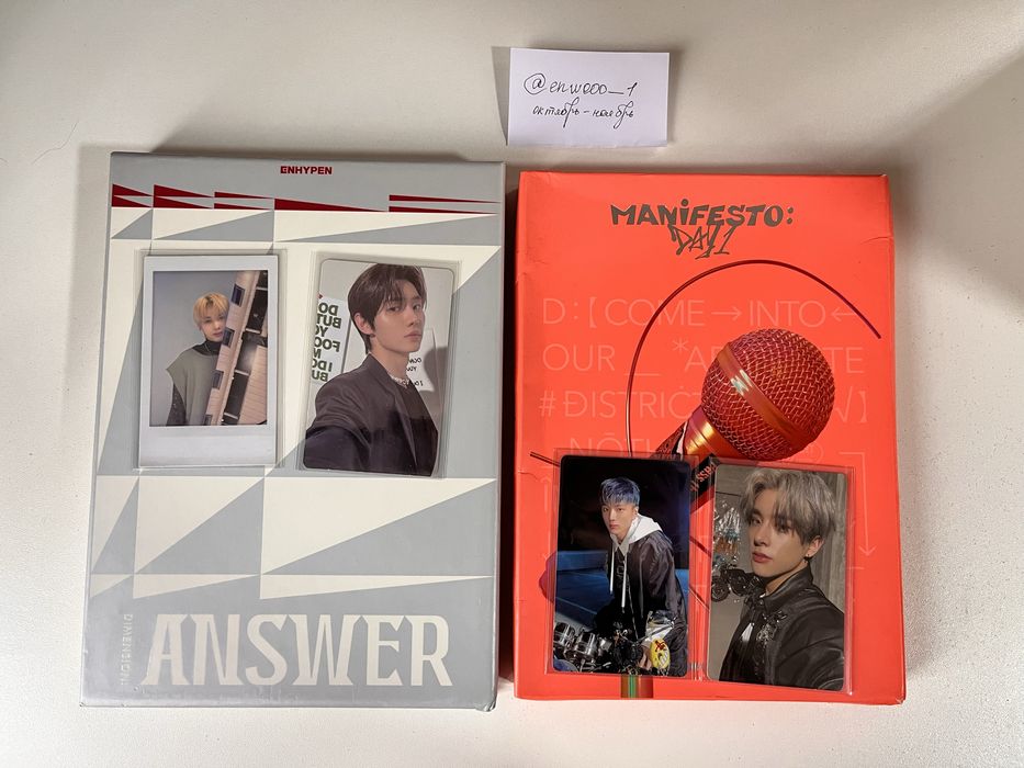 k-pop альбомы и карты