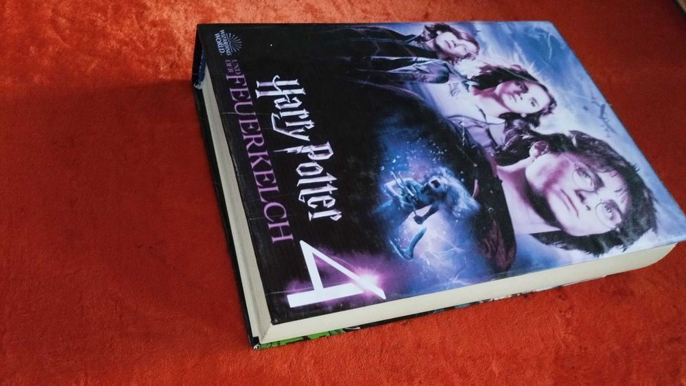 Harry Potter-4 kitobi nemis tilida/книга Гарри Поттера-4 на немецком
