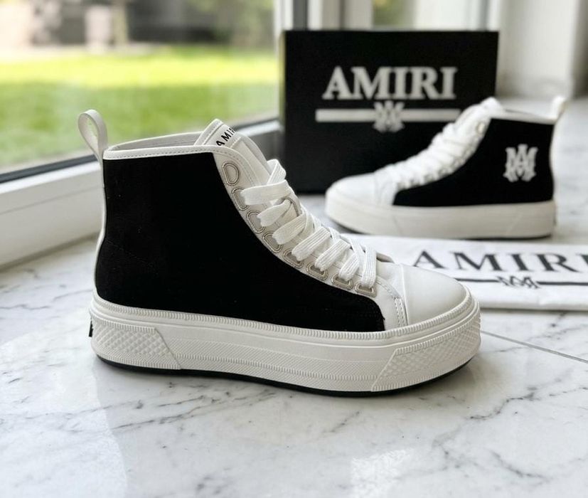 Adidasi AMIRI Court High Top - Full Box - PREMIUM