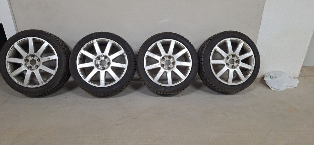 Лети джанти със зимни гуми 225 45 17 VAG group 5x112