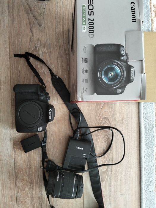 Фотик canon  2000 d ноп-новый!)