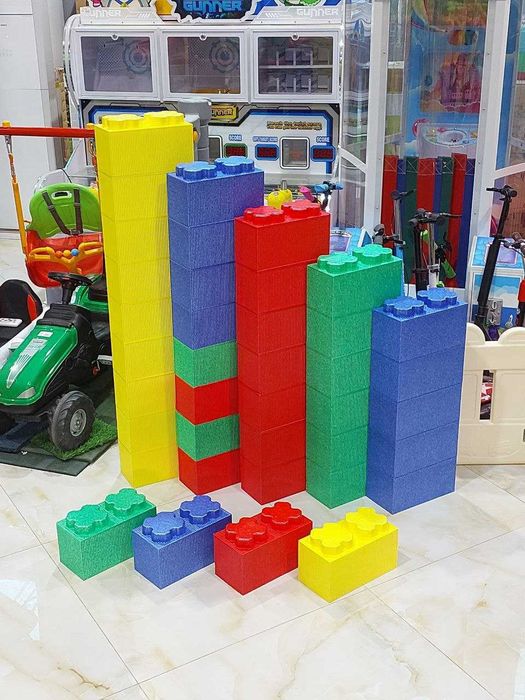 Лего блок-ЭВА пенопласт.  Доставка бесплатно