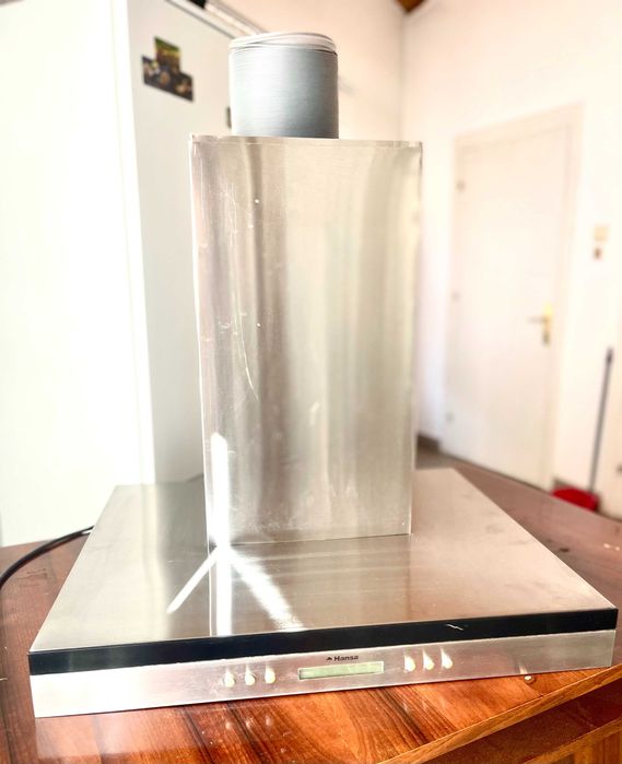 Hansa OKP662TH - hotă incorporabilă inox, decorativă, folosită ocazional, curată, recondiționată și în stare perfectă de funcționare