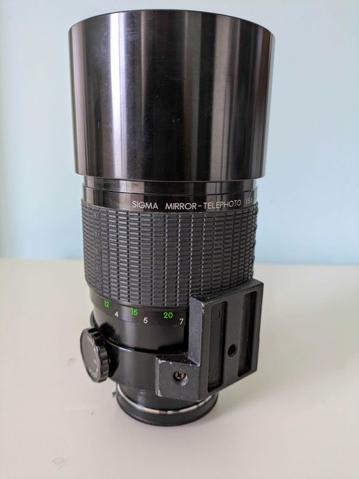 Sigma mirror telephoto обектив 1:5.6 f=400mm Minolta MD/SR - Minolta A