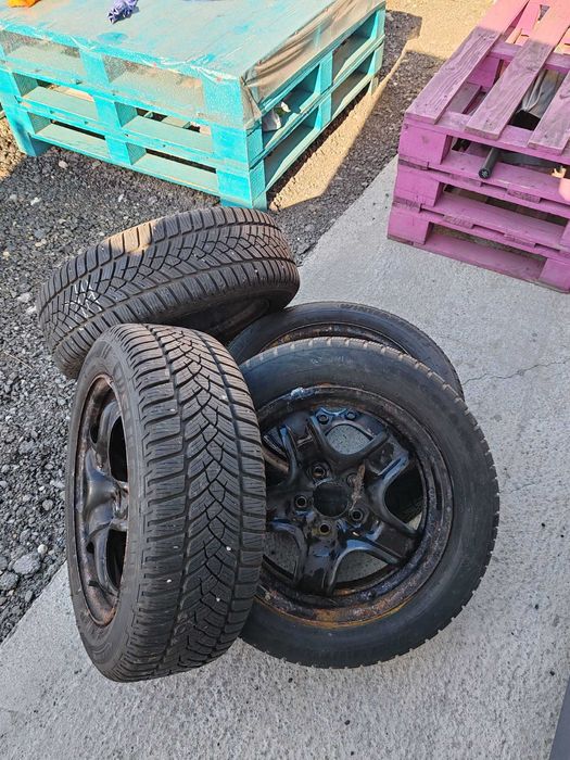 Jante +anvelope Renault Megane 5×114.3