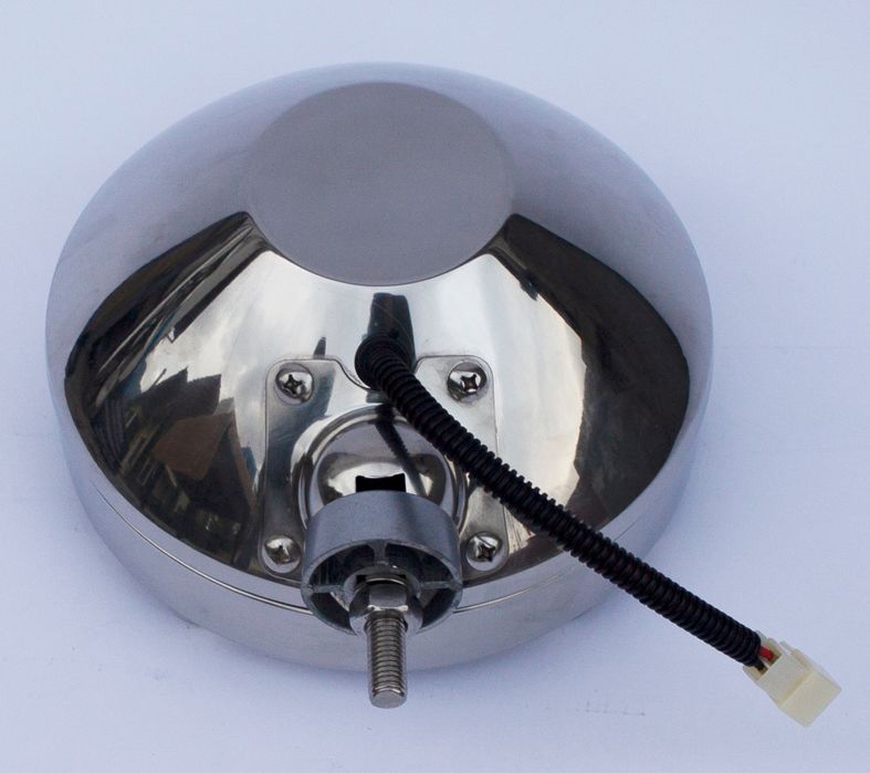 Proiector Camion 24V H3-70W Halogen cu ring LED Albastru