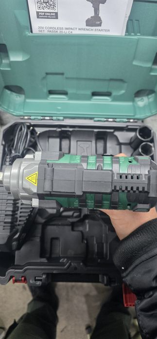 Ударен гайковерт Parkside PASSK 20-Li C2 с батерия 4 Ah и зарядно устр