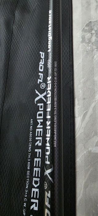 SET 2 Lansete PROFL X POWER FEEDER 3.60m 180g + 2 Mulinete Feeder PRO FL CP5500 NEW 2026