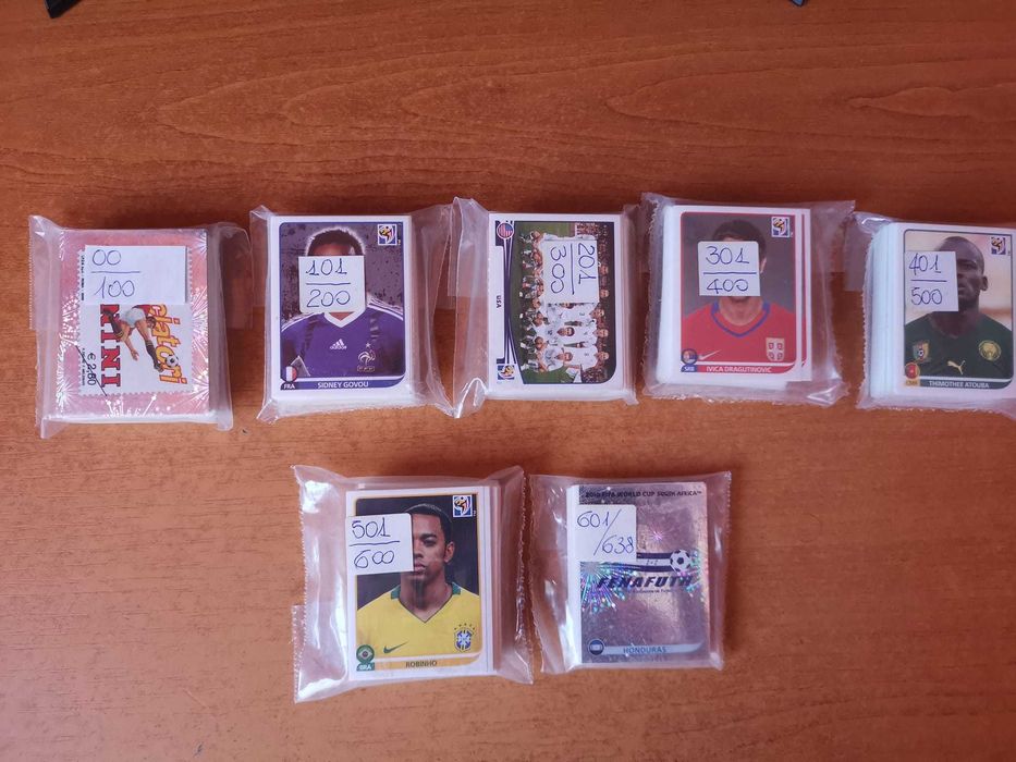 Panini FIFA WORLD CUP 2010 Africa de Sud Set Complet
