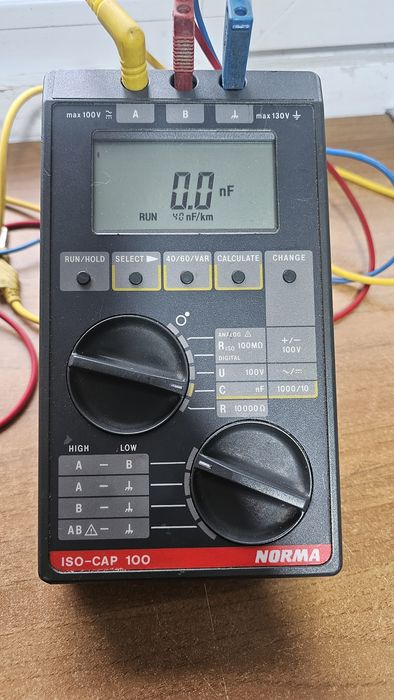 Mutimetru, tester de izolație Lem Norma iso-cap 100