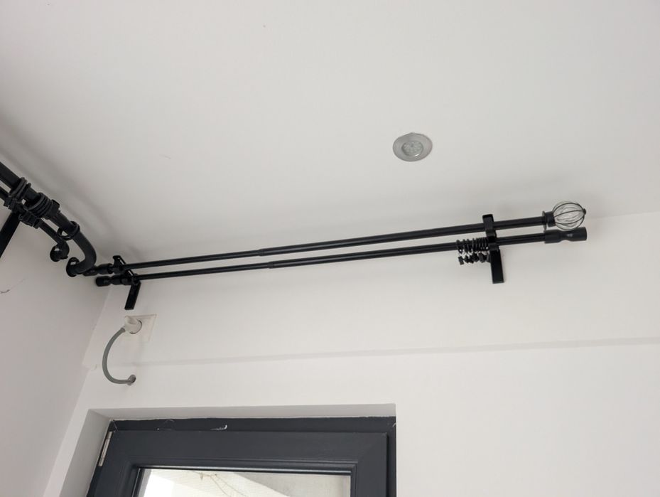 Sina/bagheta perdea/draperie Ikea 4 bucati