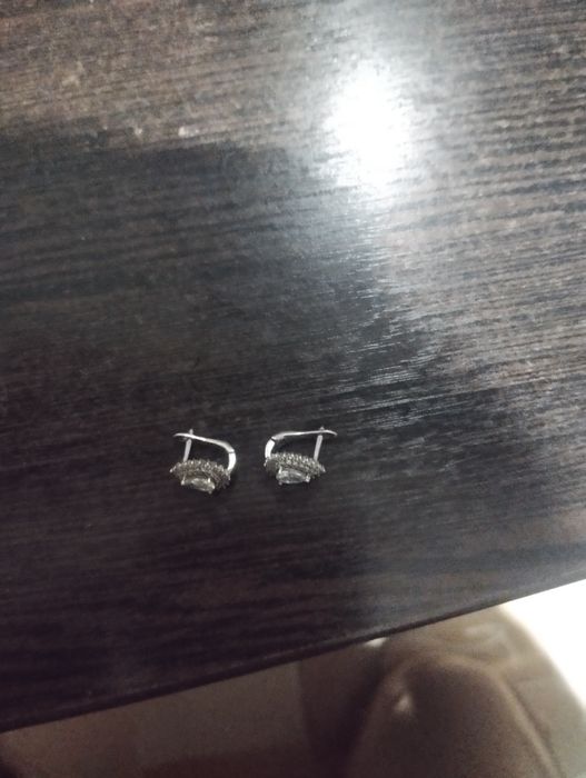 Серебряные серьги