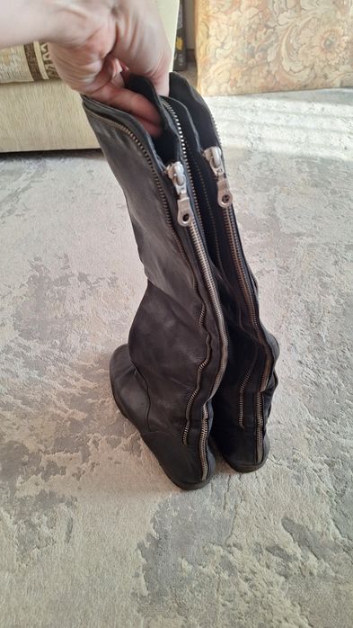 Сапоги высокие демисезонные