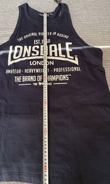 Мъжки потник Lonsdale, боксьорски модел, XXL