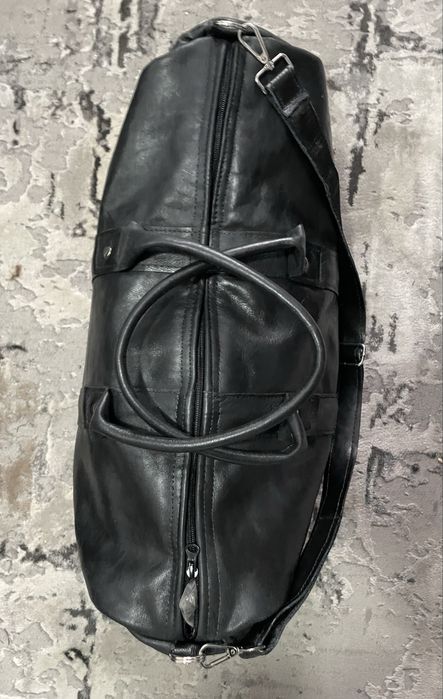 Geanta de voiaj/transport/sala/gym/travel bag din piele naturala