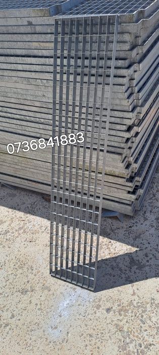 Trepte Metalice Zincate 80x23