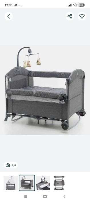 Продам детскую кроватку 3 в 1