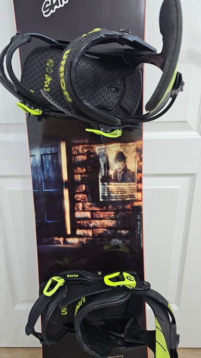 Placa snowboard 151 + Legaturi Union